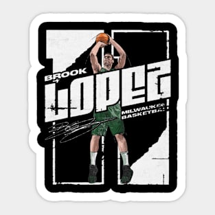 brook lopez stretch Sticker